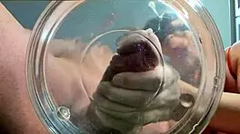 gilf's slowmo cumshot splash in water with her buddy 💦😍