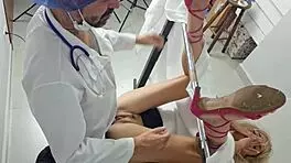 madrasta blindsided at gyno doc fucks her beside stepdaughter cum explosion 🤯🍆