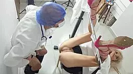 madrasta blindsided at gyno doc fucks her beside stepdaughter cum explosion 🤯🍆