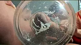 gilf's slowmo cumshot splash in water with her buddy 💦😍