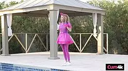 spinner slut trick or treats for deep creampie drain