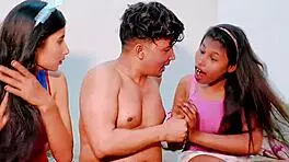 skinny latina ffm threesome squirting wet pussy fun