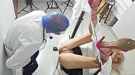 madrasta blindsided at gyno doc fucks her beside stepdaughter cum explosion 🤯🍆