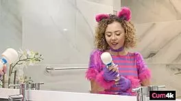 spinner slut trick or treats for deep creampie drain