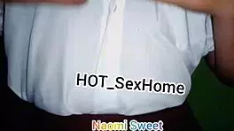 Horny Latina Masturbates Before Classmate Craving Hard Fuck