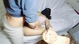 desi girlfriend moans loud in tight choot chudai missionary