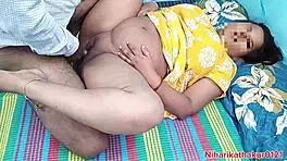 stepmom's pussy tasted first time in heated homemade fuck