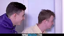 pervert babes lick wet pussies wildly on bed!