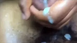 hairy pussy milks massive cock for explosive close-up cumshot