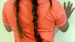 he thought i was shy until i showed my big latina tits ass lingerie homemade