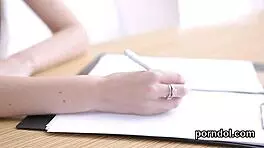 senior teacher teases innocent nympho into deep hardcore plowing