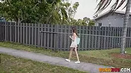 adorable miami street pickup slammed in wild car ride