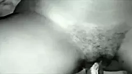 hairy pussy milks massive cock for explosive close-up cumshot