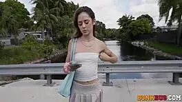 adorable miami street pickup slammed in wild car ride