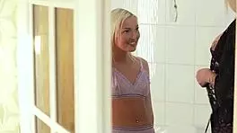 Blonde milf lena love scissors petite czech teen pussy licks facesit wildly