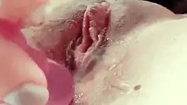Jerking Tight Wet Holes Watching Porn to Anal Toy Cum