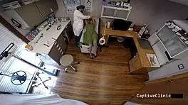 Petite Latina Teen Yesenia Sparkles Latex Gloves Handcuffs Screaming Orgasm Backstage