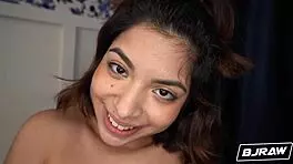 hazel heart here craving your monster cock deepthroat and messy facial all over my petite latina face pov blowjob