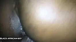 My skinny ebony best friend teases then fucks rough with big cock boyfriend