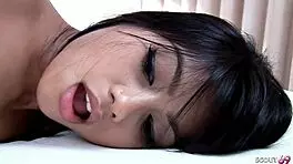 skinny petite thai teen 18+ raw fucked by tourist big cock on holiday