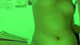 Amateur Asian College Coed Plays Wet Hairy Pussy and Boobs Closeup