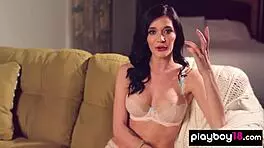 smoking hot teen morgan hovanek strips naked debut