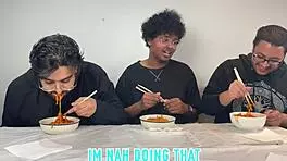 three sexy amateurs surrender to hardcore asian railing