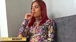 Skinny Colombian Bikini Model Sloppy Deepthroat Fuck Casting