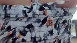 young wife in short dress bends over for neighbor's hard doggystyle pounding