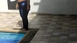 colombian wife boldly revenge fucks stranger after husband's cheating homemade pov