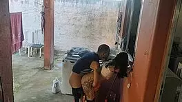 wife out so horny maid couldnt resist my hard cock pounding her