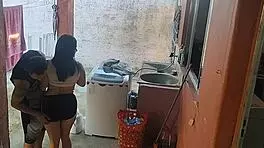 wife out so horny maid couldnt resist my hard cock pounding her