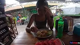 i went for a nice walk at market ate fine breakfast then quickie fuck felt so good