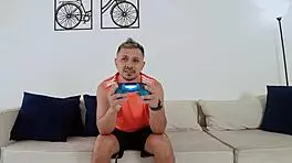 double cock surprise threesome makes me cum watching bisexual pounding