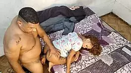 Sexy latina teen anal slut rides cock hard in amateur 1-on-1 frenzy