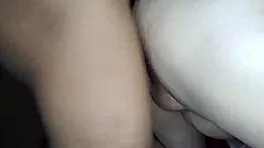 Horny latina whore eagerly sucks massive cock in homemade action