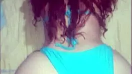 beautiful latina big ass bent over in tiny blue bikini fuck