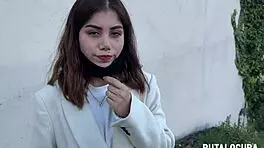 hot latina marina gold caught sucking cock outdoors pov wild