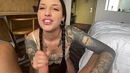 morea black rims sloppy blows then throats big load