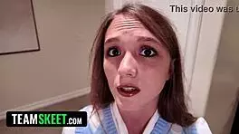 mira monroe selina imai horny nerd threesome creampie