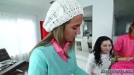 Young adults climax together after deepthroat in outdoor compilation