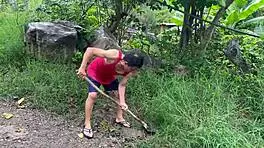 busty european milf sneaks steamy homemade fuck with rugged estate gardener