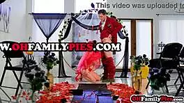 Hailey rose's huge tits bounce wildly in halloween cowgirl ride!