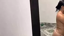 Colombian Latina Big Ass Bounced Hard in Homemade Kitchen Fucks