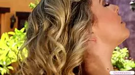 lesbian milf straps on for young anal play session