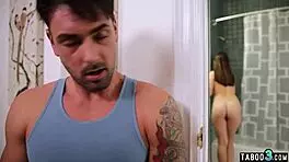 busty brunette teen cassidy klein instructs shy guy on hardcore pussy fucking and blowjob