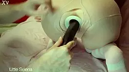 hardcore milf ass fisting gaping and anal toy play trailer