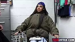 hot latina teen you get banged hard for shoplifting right now