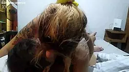 Cute Lingerie Drenching Big Ass In Milk