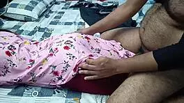 Desi lovers kiss deep fuck hard horny on bed